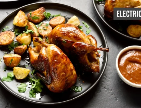 Roast Chicken Electric BBQ
